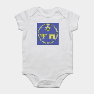 Riding with the Rabbi Trilogy Baby Bodysuit